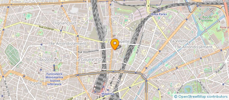 localisation de l'entreprise MICHEL IMPRIMERIE  PARIS