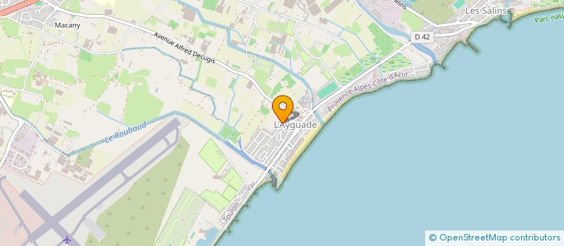 localisation de l'entreprise MICHEL INVEST à HYERES