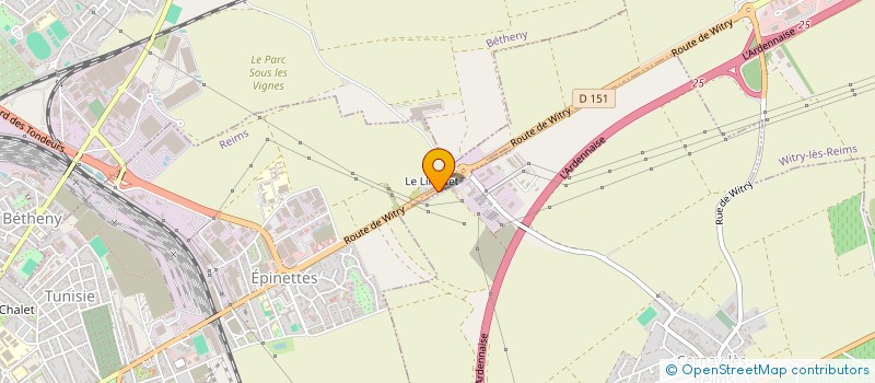 localisation de l'entreprise MICHEL LATA à CERNAY-LES-REIMS