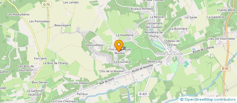 localisation de l'entreprise MICHEL LATEYRON-AMBOISE à NAZELLES-NEGRON