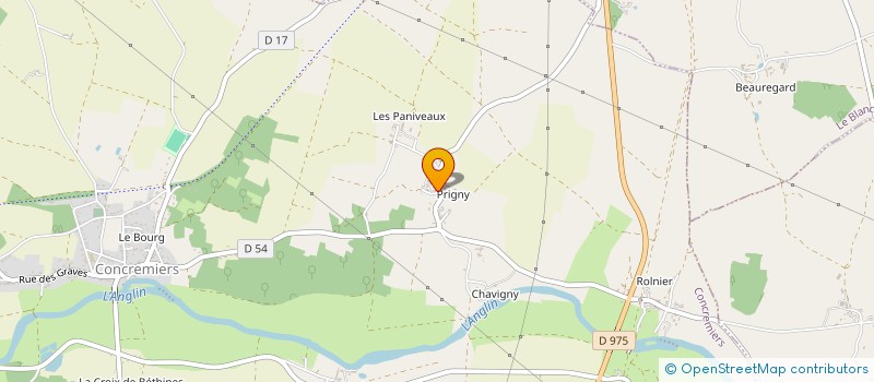 localisation de l'entreprise MICHEL LE BRUN SA à CONCREMIERS