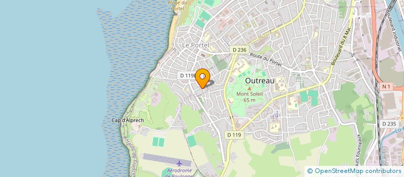 localisation de l'entreprise MICHEL & MARIE  LE PORTEL