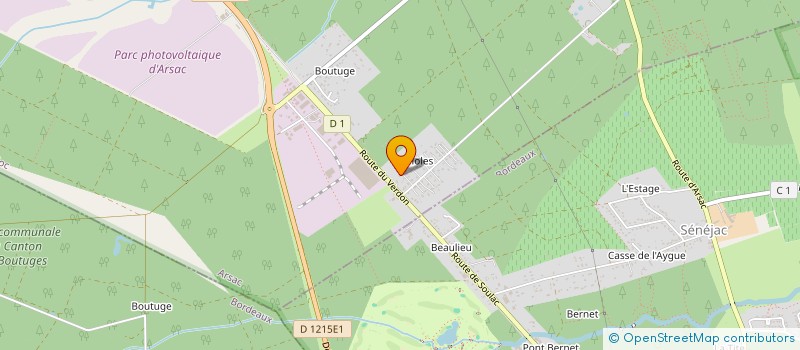 localisation de l'entreprise MICHEL MARKIC  ARSAC