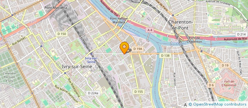 localisation de l'entreprise MICHEL MARTINEZ à IVRY-SUR-SEINE