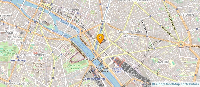 localisation de l'entreprise MICHEL MENIERE ET CIE SODIP à PARIS