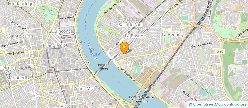 localisation de l'entreprise MICHEL MOR1 à BORDEAUX