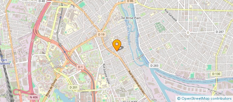 localisation de l'entreprise MICHEL OLLAR à CRETEIL