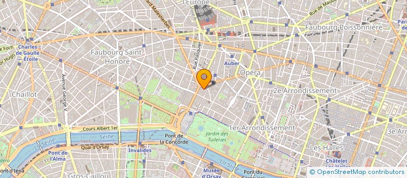 localisation de l'entreprise MICHEL PALANDJIAN MARITIME à PARIS