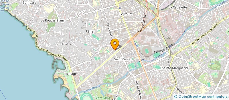 localisation de l'entreprise MICHEL PAR AM à MARSEILLE 8EME