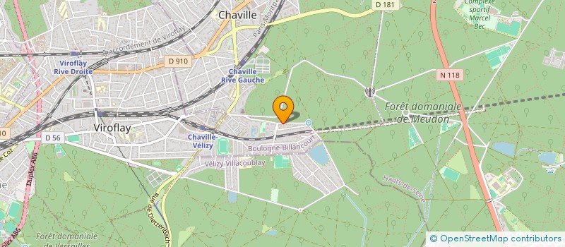 localisation de l'entreprise MICHEL PETEL SA à CHAVILLE