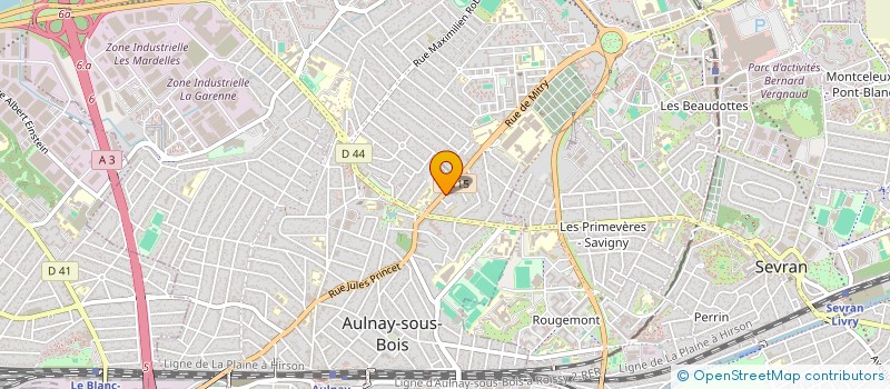 localisation de l'entreprise MICHEL PETIT TOP AUTO ECOLE à AULNAY-SOUS-BOIS