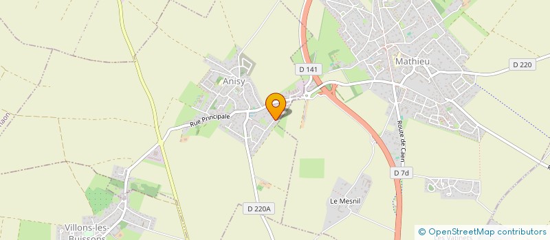 localisation de l'entreprise MICHEL PLATEAU  ANISY