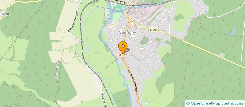 localisation de l'entreprise MICHEL TAXI à GUERIGNY
