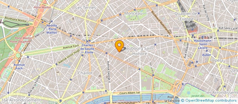 localisation de l'entreprise MICHEL TIROUFLET CONSEIL  PARIS