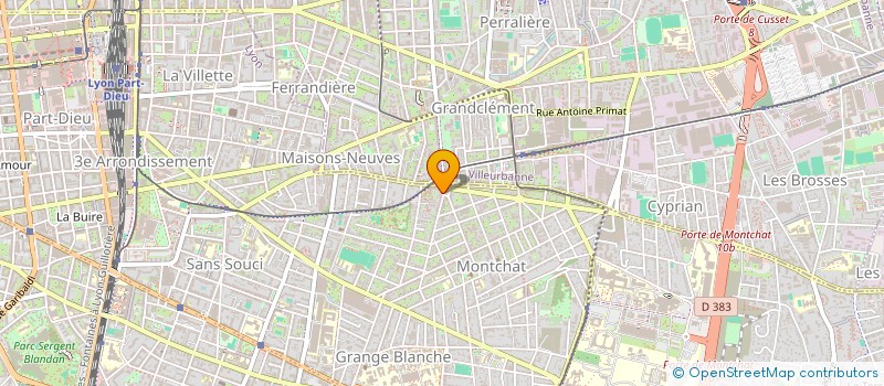 localisation de l'entreprise MICHEL VIDAL CONSULTING à LYON