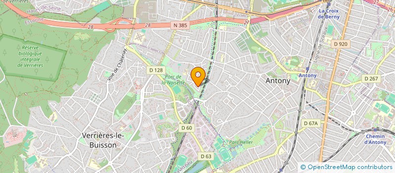 localisation de l'entreprise MICHEL ZULBERTY CONSULTANT à ANTONY