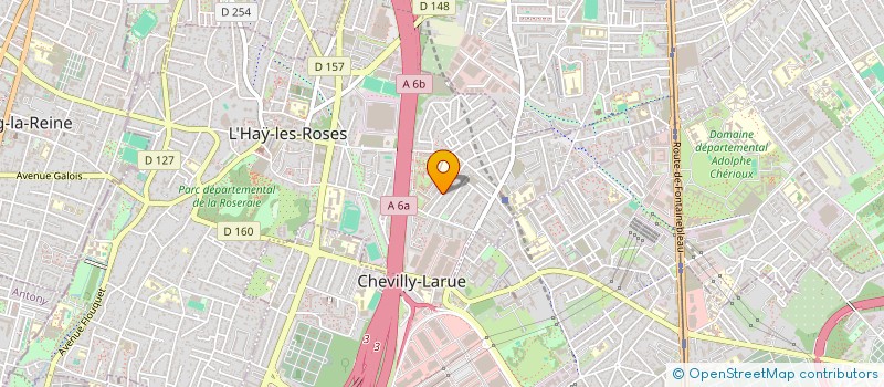 localisation de l'entreprise MICHELA  L'HAY-LES-ROSES