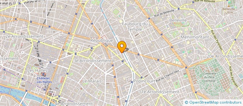 localisation de l'entreprise MICHELE CENTONZE CONSEIL MCC  PARIS