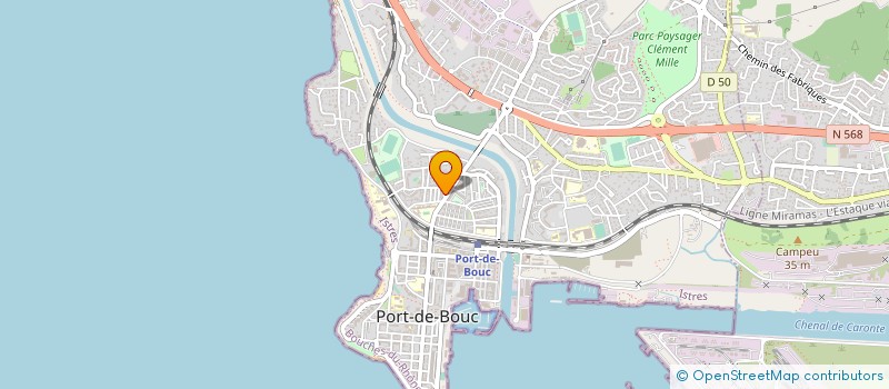 localisation de l'entreprise MICHELE COIFFURE  PORT DE BOUC