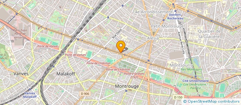 localisation de l'entreprise MICHELE GATARD CONSEIL  PARIS