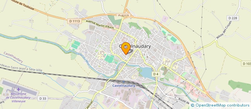 localisation de l'entreprise MICHELET  CASTELNAUDARY