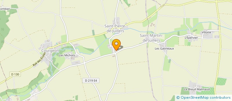 localisation de l'entreprise MICHELET  SAINT-PIERRE-DE-JUILLERS