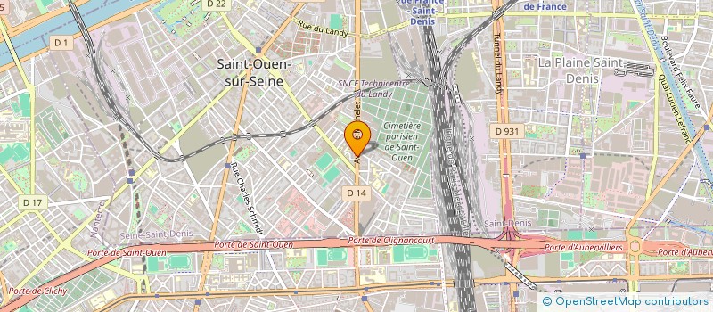 localisation de l'entreprise MICHELET EPICERIE DISCOUNT à SAINT-OUEN-SUR-SEINE