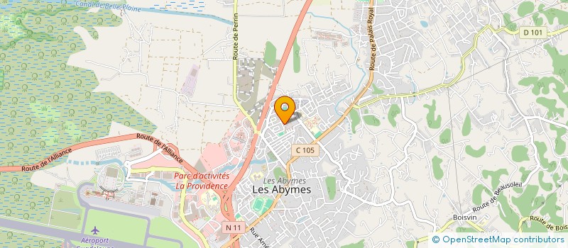 localisation de l'entreprise MICHELET ETANCHEITE à LES ABYMES