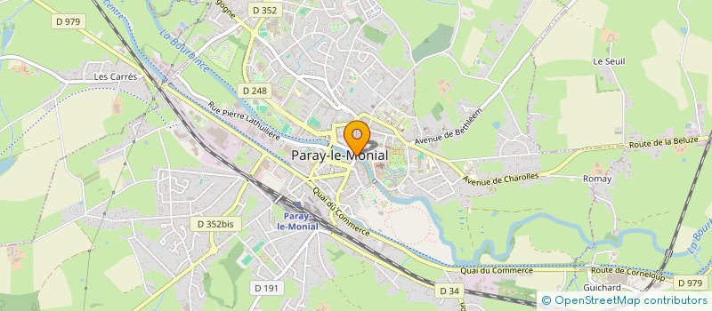 localisation de l'entreprise MICHELET REGIS ET SCHMITT INDIVISION  PARAY-LE-MONIAL