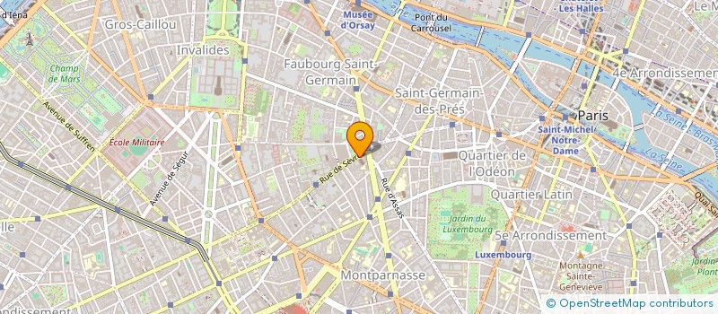 localisation de l'entreprise MICHELET SAINT-JACQUES  PARIS