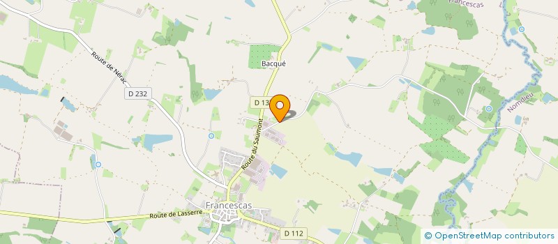 localisation de l'entreprise MICHELETTI  FRANCESCAS