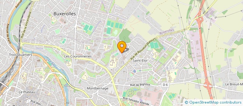 localisation de l'entreprise MICHELGR à POITIERS