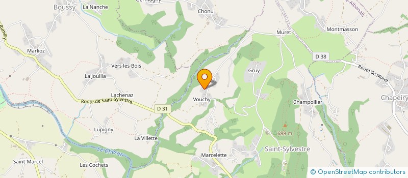 localisation de l'entreprise MICHELIN  GRUFFY