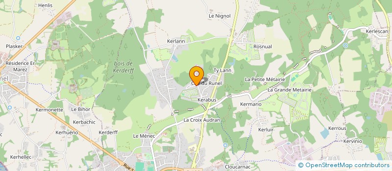 localisation de l'entreprise MICHELIN  CARNAC