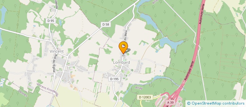 localisation de l'entreprise MICHELIN DAVID  LOMBARD