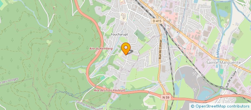 localisation de l'entreprise MICHELINA à SAINT-DIE-DES-VOSGES