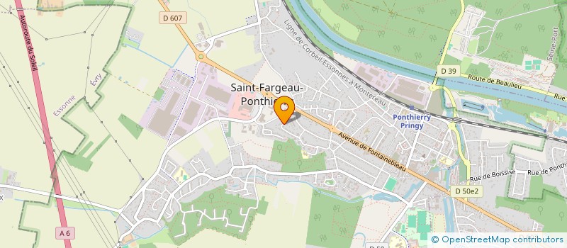 localisation de l'entreprise MICHELINE  SAINT-FARGEAU-PONTHIERRY