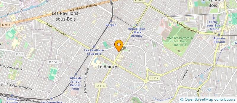 localisation de l'entreprise MICHELINE  LE RAINCY