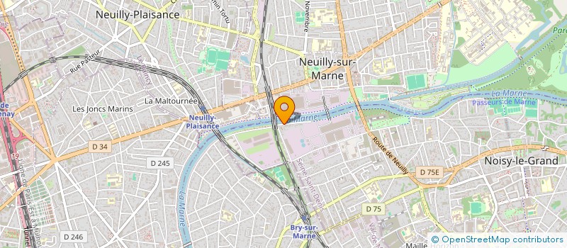 localisation de l'entreprise MICHELINE ET PASCAL  NOISY LE GRAND