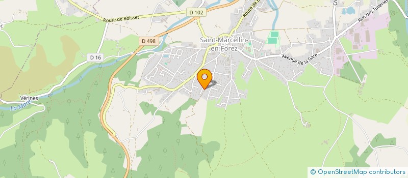localisation de l'entreprise MICHELJOSS à SAINT-MARCELLIN-EN-FOREZ