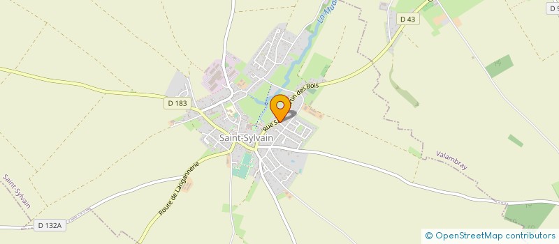 localisation de l'entreprise MICHELLAND - GRAVELLE NOTAIRES  SAINT-SYLVAIN