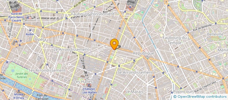 localisation de l'entreprise MICHELLO VICCY  PARIS