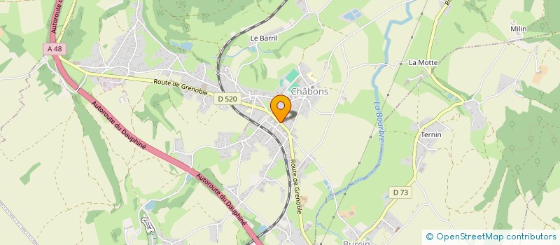 localisation de l'entreprise MICHELMARY  CHABONS