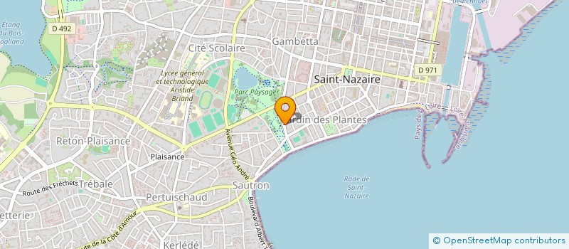 localisation de l'entreprise MICHELOT ERWAN ET GOURDE CHLOE  SAINT-NAZAIRE