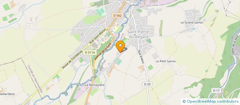 localisation de l'entreprise MICHELPIER à SAINT-PIERRE-DU-REGARD