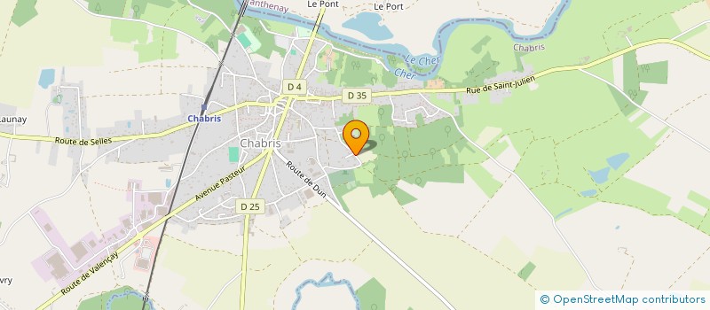 localisation de l'entreprise MICHENET2 à CHABRIS