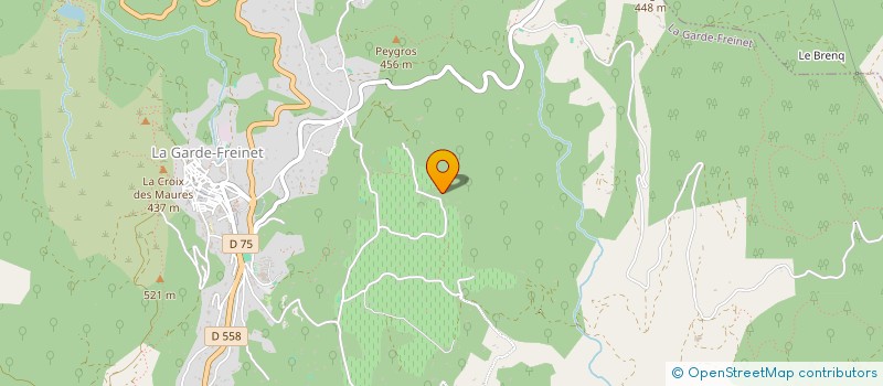 localisation de l'entreprise MICHENZO  LA GARDE FREINET