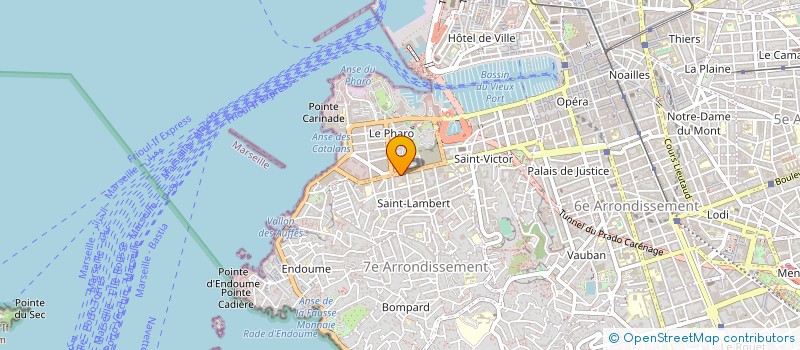 localisation de l'entreprise MICHES ET BAGUETTES à MARSEILLE