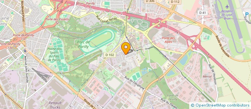 localisation de l'entreprise MICHIARDI CEDRIC & BERGER ALEXANDRA  SAINT-PRIEST