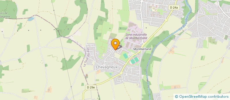 localisation de l'entreprise MICHIGAN STREET  TIGNIEU-JAMEYZIEU